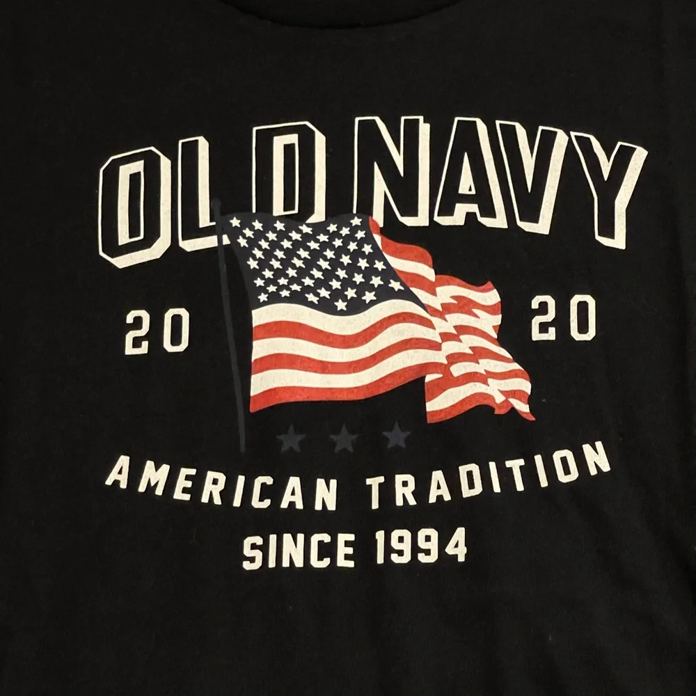 NWT Old Navy American Flag 2020 T-shirt - Picture 2 of 4